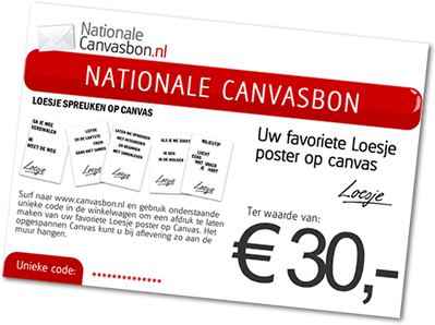 Nationale Canvas - Geef een Foto op Canvas Kado