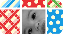 Foto Collage op Canvas