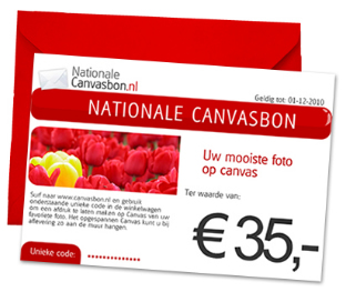 Canvas Cadeaubon - Canvas Kadobon