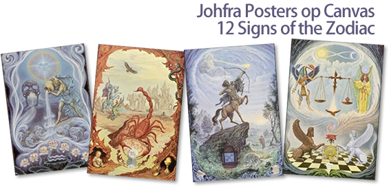 Johfra Kunstwerken op Canvas